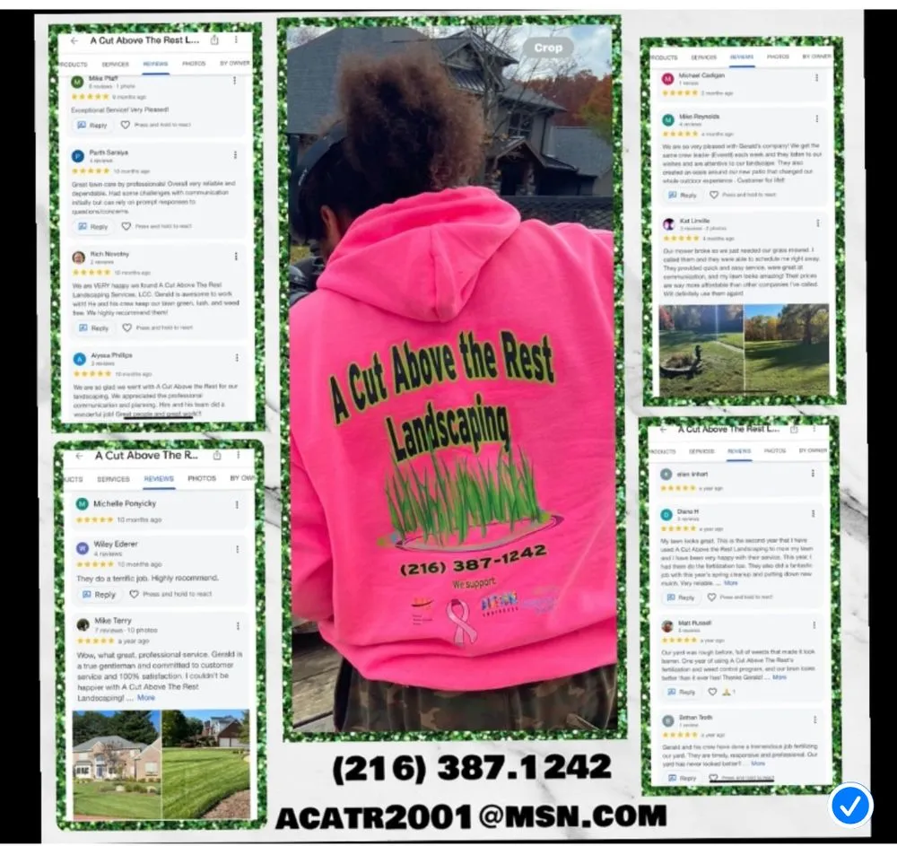 Expert yard maintenance for homes in Broadview Heights, OH by A Cut Above The Rest