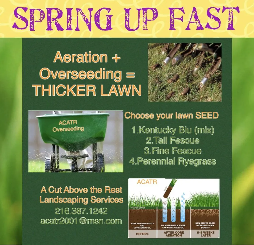 Custom garden landscaping in Broadview Heights, OH by A Cut Above The Rest