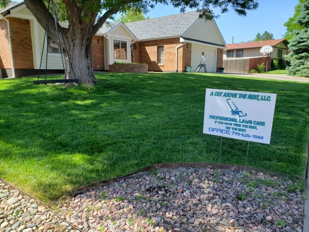 Affordable landscaping services near you in Pueblo, CO by A Cut Above the Rest