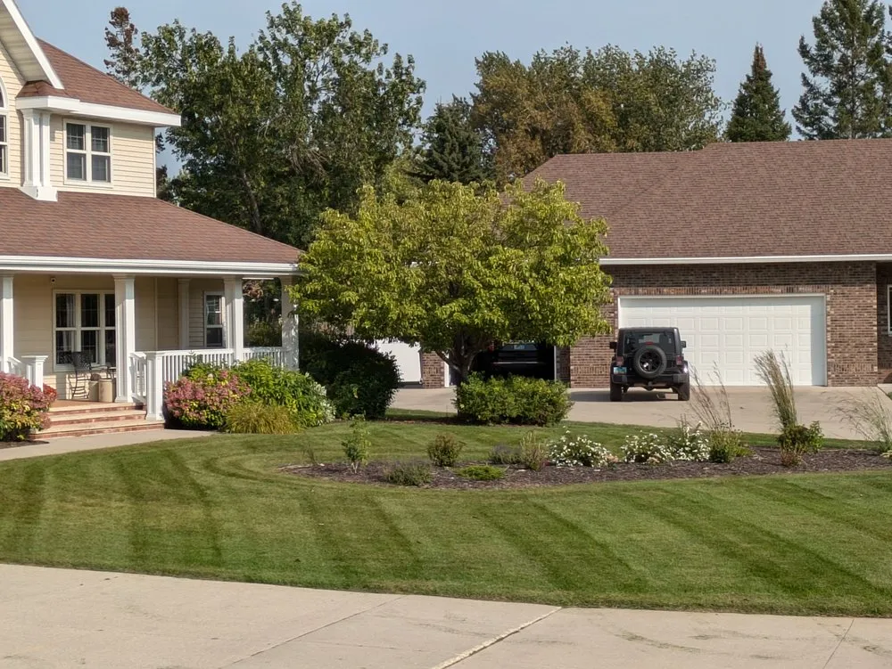 Local garden landscaping in Thompson, ND by A Cut Above