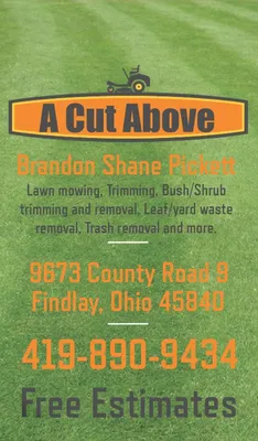 A Cut Above Yard Care
