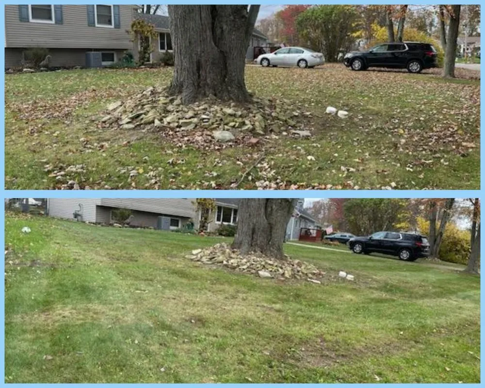 Local landscape installation in Lorain, OH - A Cut At A Time