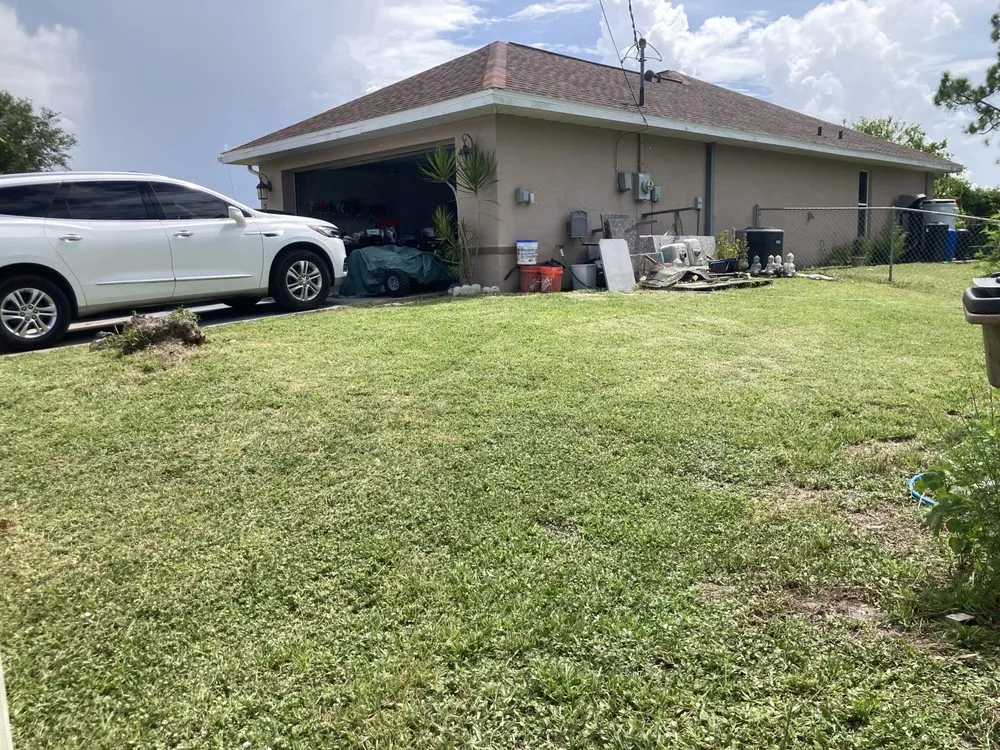 Professional yard cleanup service in Lehigh Acres, FL by A Cut Away Landscaping