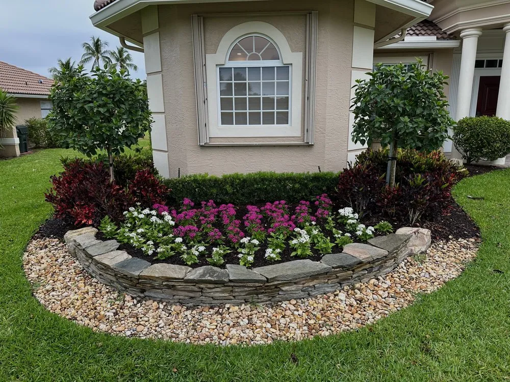 Professional lawn mowing service for homes in Wellington, FL by A Cutting Hedge