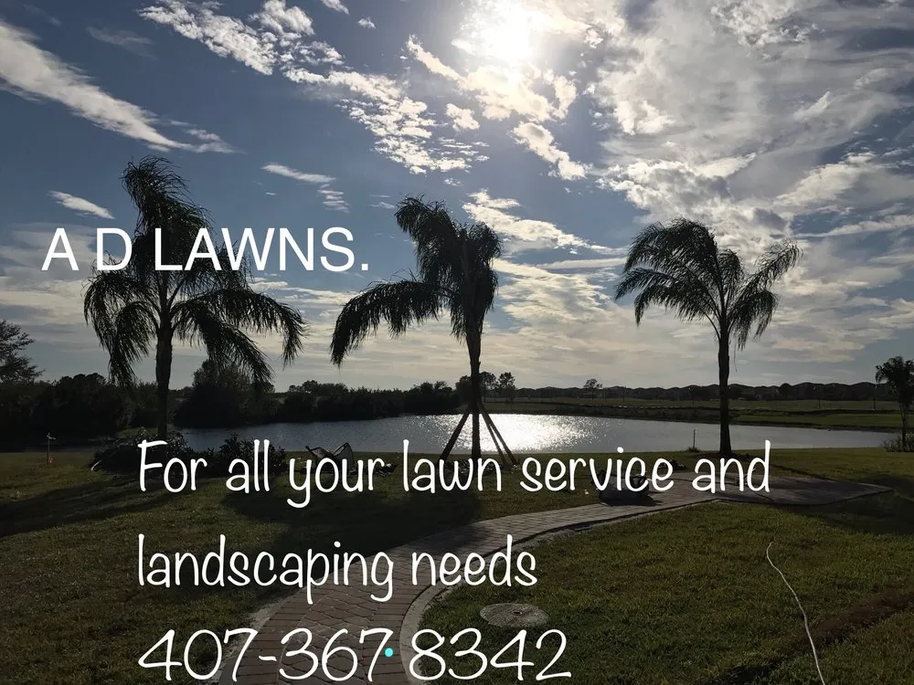 Affordable landscape design in Orlando, FL - A D Lawn Services