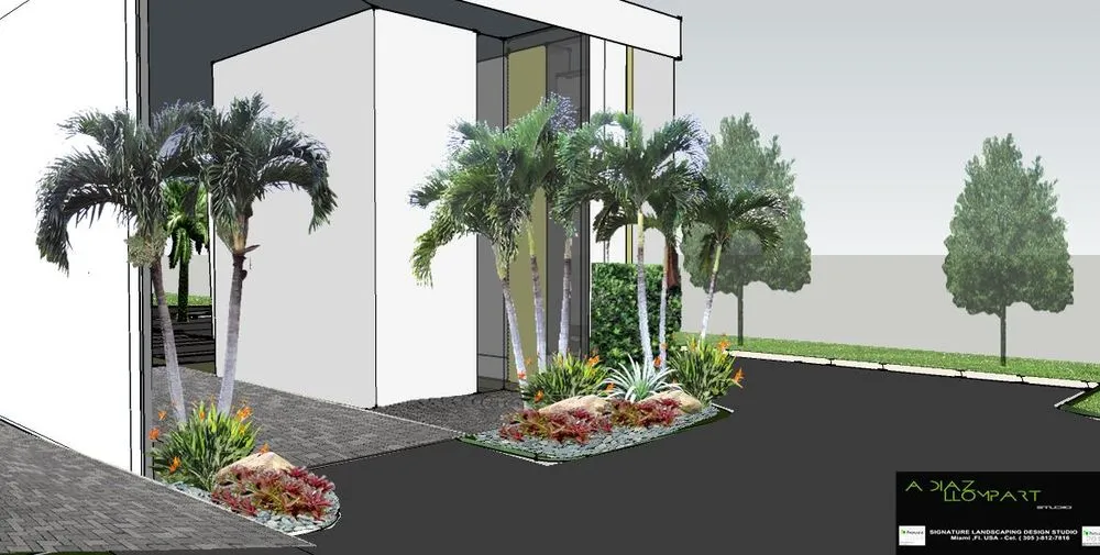 Expert residential landscaping in Miami, FL by A Diaz- LLompart Landscaping Designs Studio