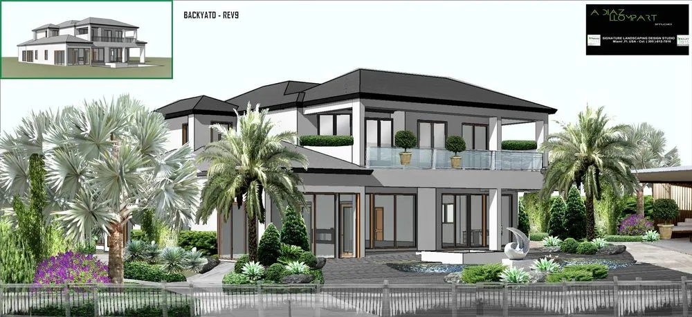 Top-rated lawn mowing service in Miami, FL by A Diaz- LLompart Landscaping Designs Studio