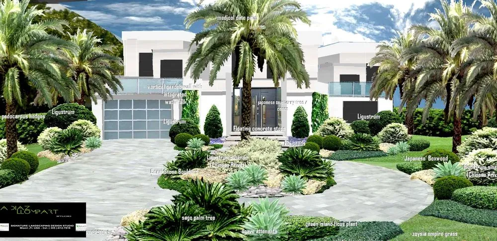 Reliable landscape design experts serving Miami, FL - A Diaz- LLompart Landscaping Designs Studio