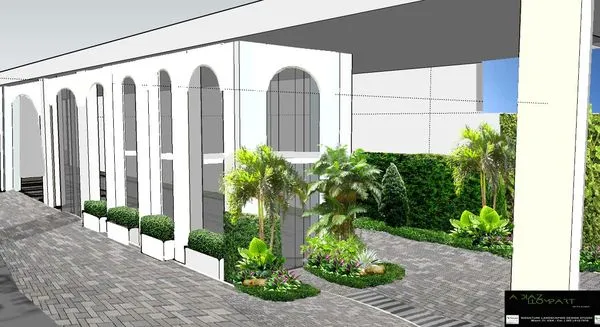 A Diaz- LLompart Landscaping Designs Studio Logo