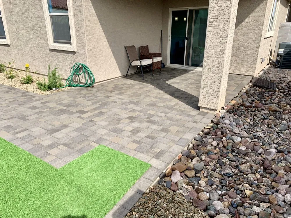 Professional yard cleanup service for year-round maintenance in Peoria, AZ by A-E Advant-Edge