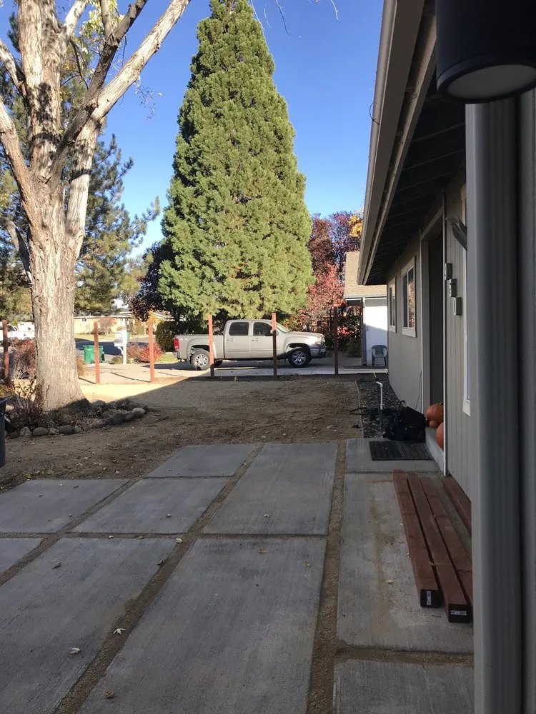 Professional landscape installation in Reno, NV by A E S Masonry & Landscaping
