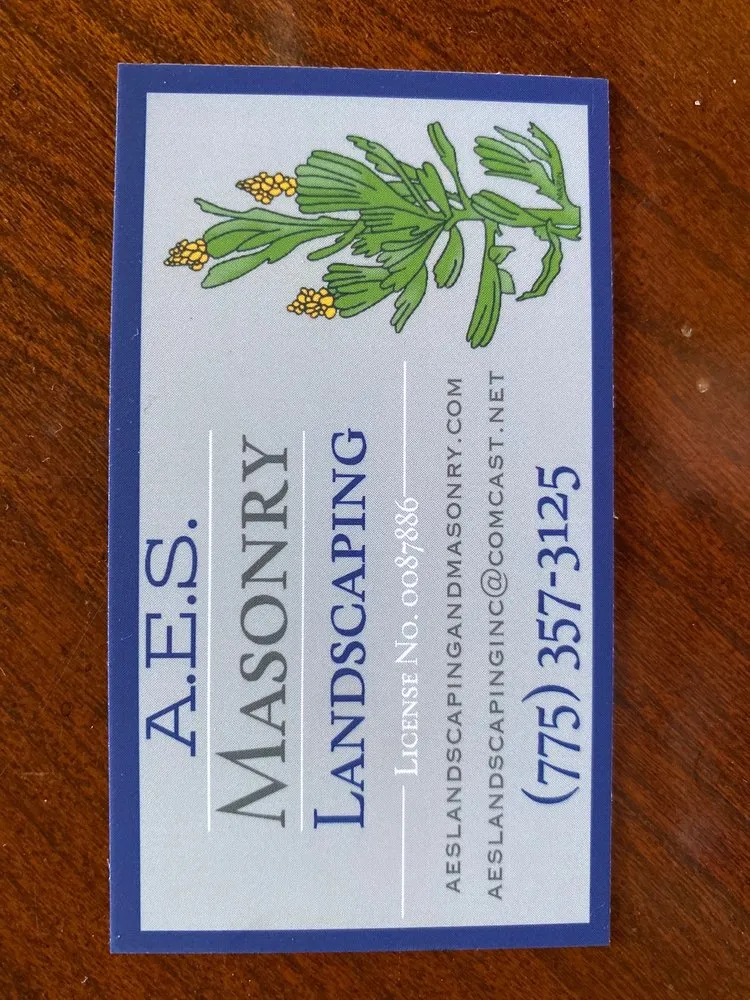 Local outdoor landscaping near you in Reno, NV by A E S Masonry & Landscaping