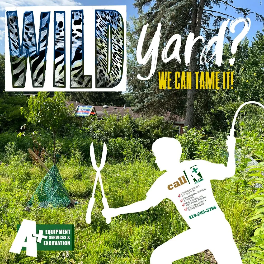 Local garden landscaping experts serving Perrysburg, OH - A+ Equipment Services and Excavation