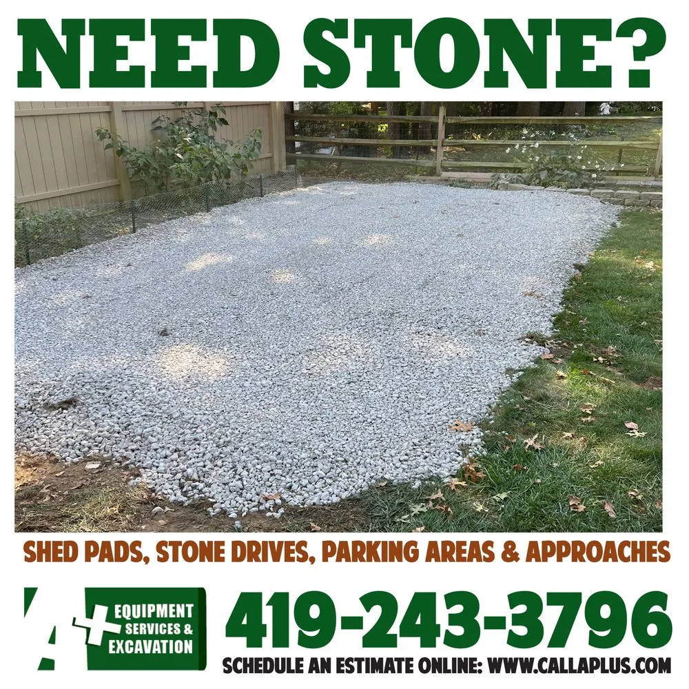 Top-rated residential landscaping for homes in Perrysburg, OH by A+ Equipment Services and Excavation