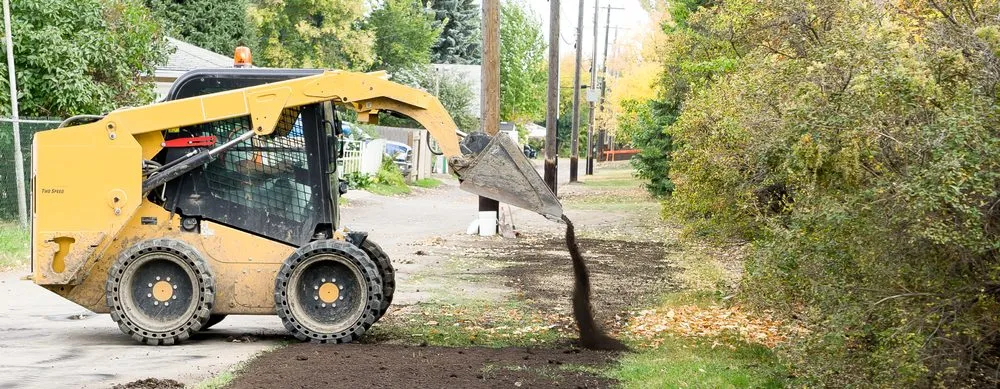 Professional lawn care service in Perrysburg, OH by A+ Equipment Services and Excavation