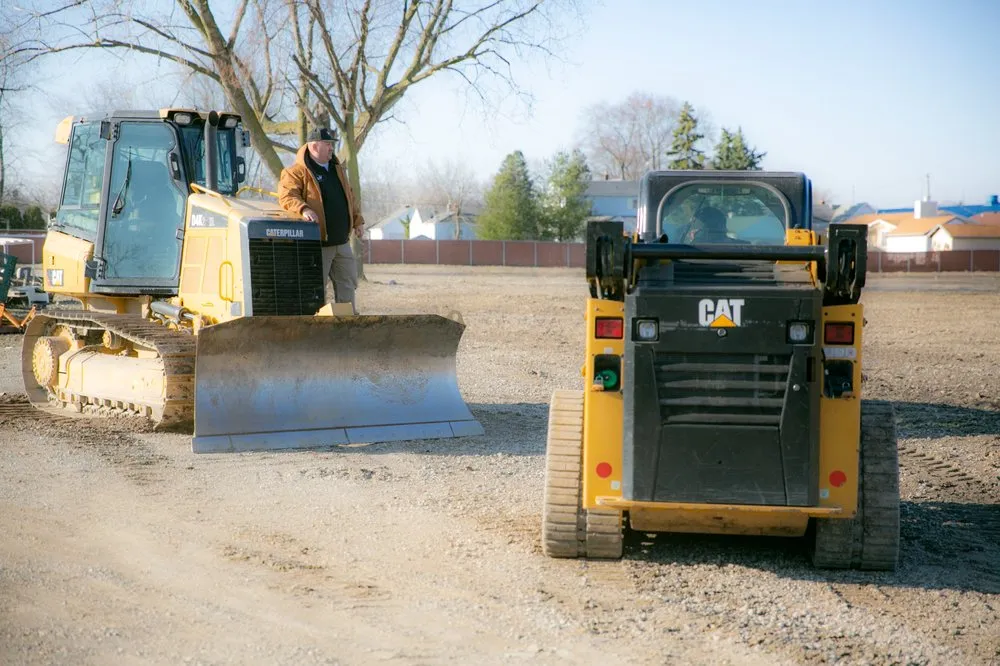 Custom landscape installation for residential properties across Perrysburg, OH - A+ Equipment Services and Excavation
