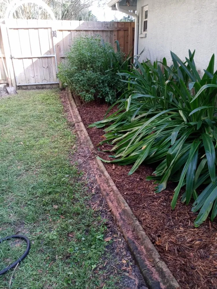 Professional yard maintenance with custom design across Lakeland, FL - A+ Family Lawn Care
