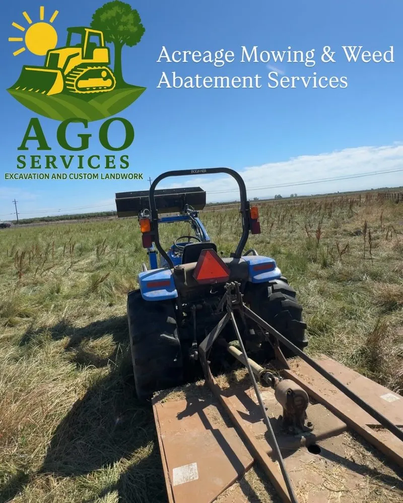 Custom lawn mowing service for beautiful yards across Oakdale, CA - A G O Services