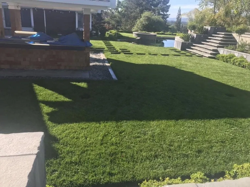 Trusted residential landscaping in Lodi, CA by A-G Sod Farms