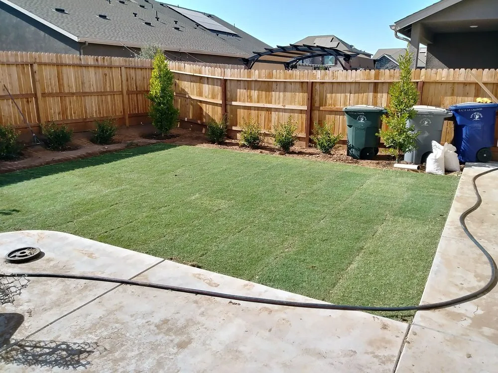 Professional residential landscaping in Selma, CA - A-G Sod Farms