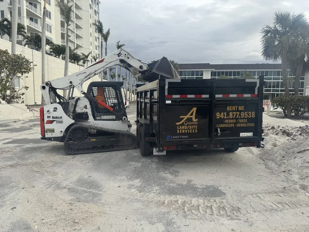 Affordable lawn mowing service in Sarasota, FL by A Game Land Services