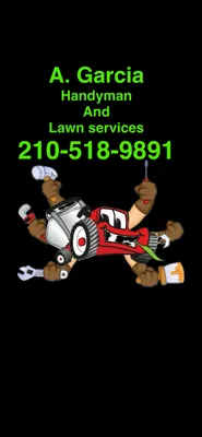 A Garcia Handyman And Lawn Services Logo