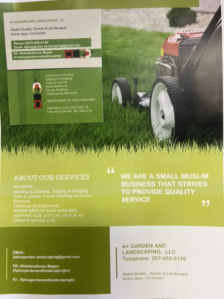 Reliable lawn care service in Philadelphia, PA by A+ Garden & Landscaping