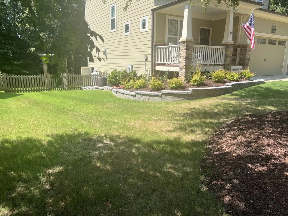 Custom outdoor landscaping for year-round maintenance across NC, NC - A Great View Property Services