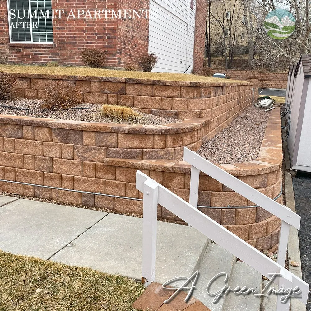 Professional outdoor landscaping in Colorado Springs, CO by A Green Image