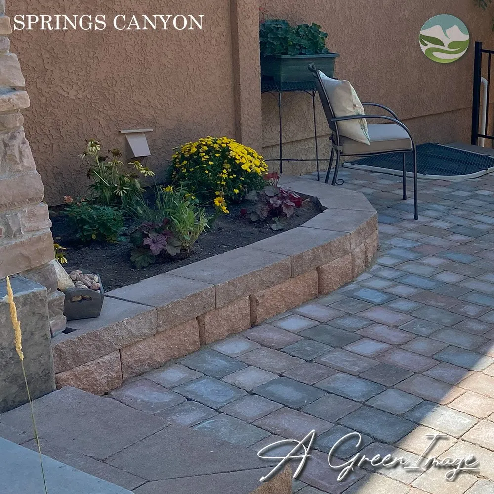 Trusted landscaping services with custom design in Colorado Springs, CO by A Green Image
