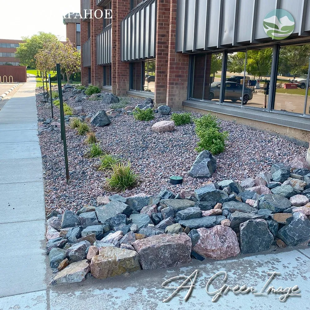 Affordable yard maintenance with custom design across Colorado Springs, CO - A Green Image