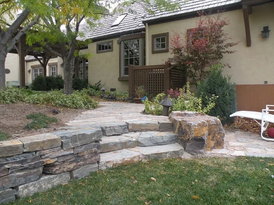 Professional landscape installation in Twin Falls, ID by A Greener Season Landscaping