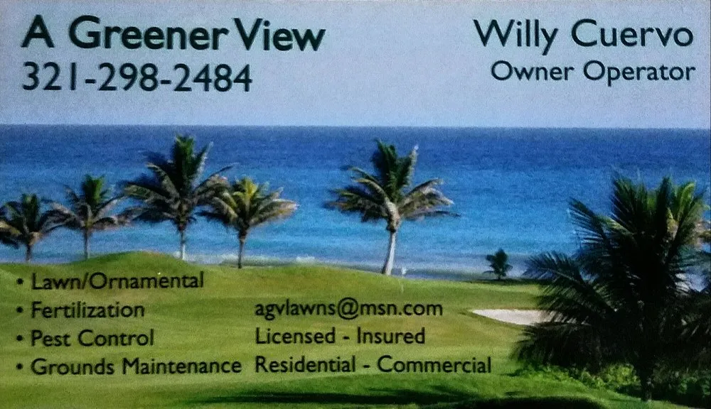 Professional lawn mowing service in Melbourne, FL - A Greener View