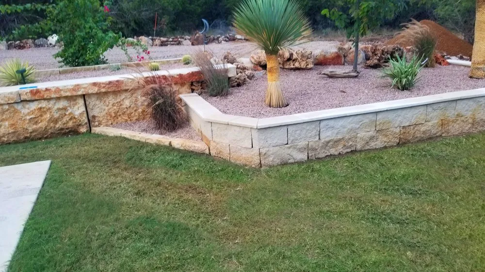 Reliable landscape design for residential properties in New Braunfels, TX by A Guy & A Gal Landscaping