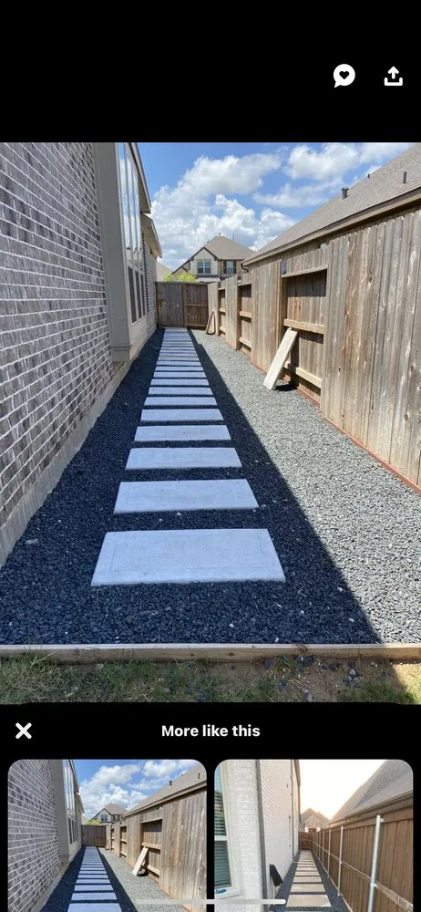 Trusted residential landscaping with custom design in Humble, TX by A Hammer & Drill