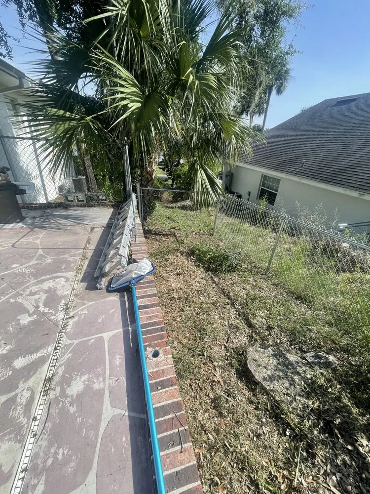 Custom landscape installation in Eustis, FL by A Handy Pro Property Maintenance