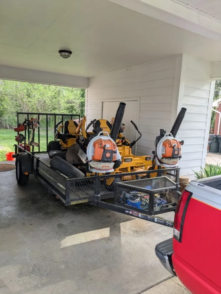 Reliable lawn care service experts serving Burlington, NC - A Helping Hand Pressure Washing and Lawn Care Services.