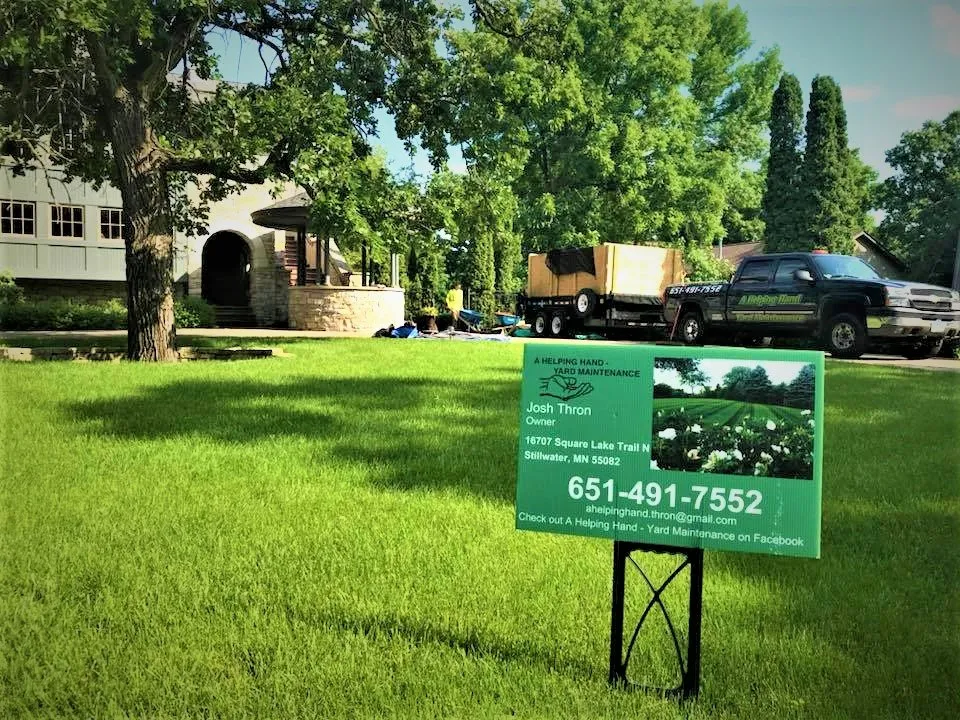 Top-rated landscaping services in Stillwater, MN by A Helping Hand Yard Maintenance