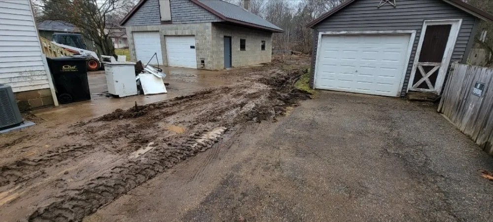 Local outdoor landscaping in Martin, MI by A J construction