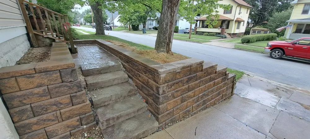 Top-rated lawn care service for homes in Akron, OH by A J Miller's