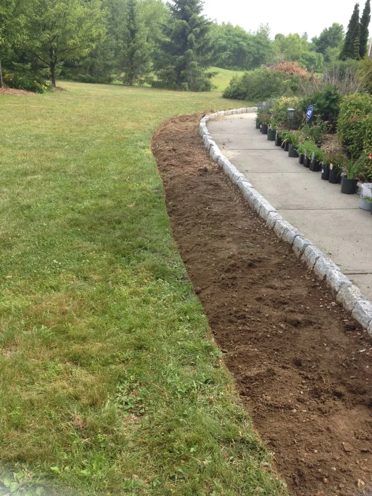 Top-rated landscape installation with custom design in Shrewsbury, MA by A J Property Care