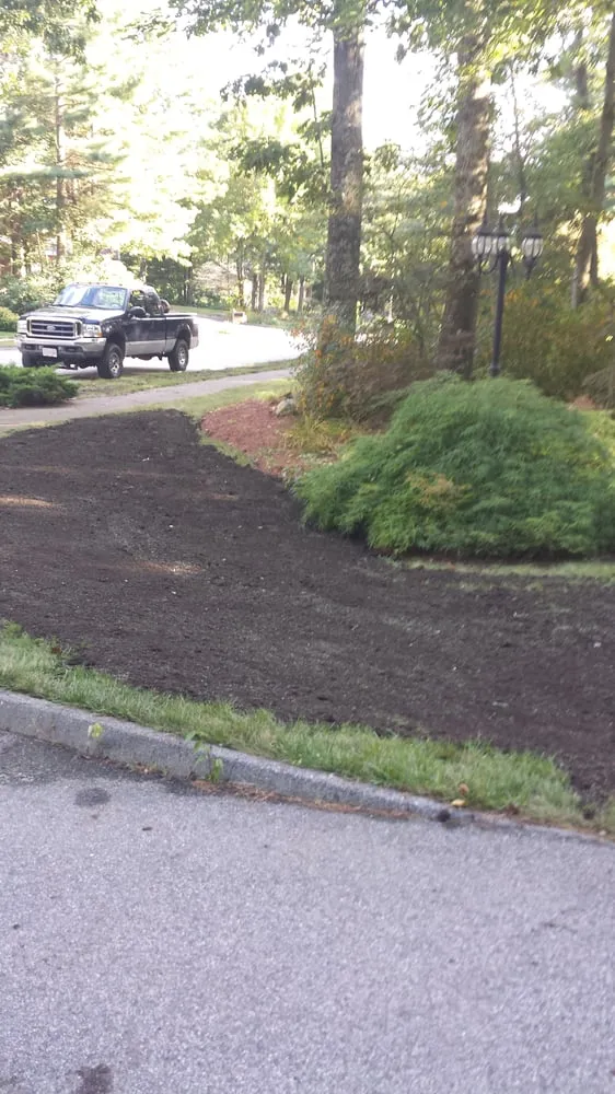 Affordable landscape design in Shrewsbury, MA by A J Property Care