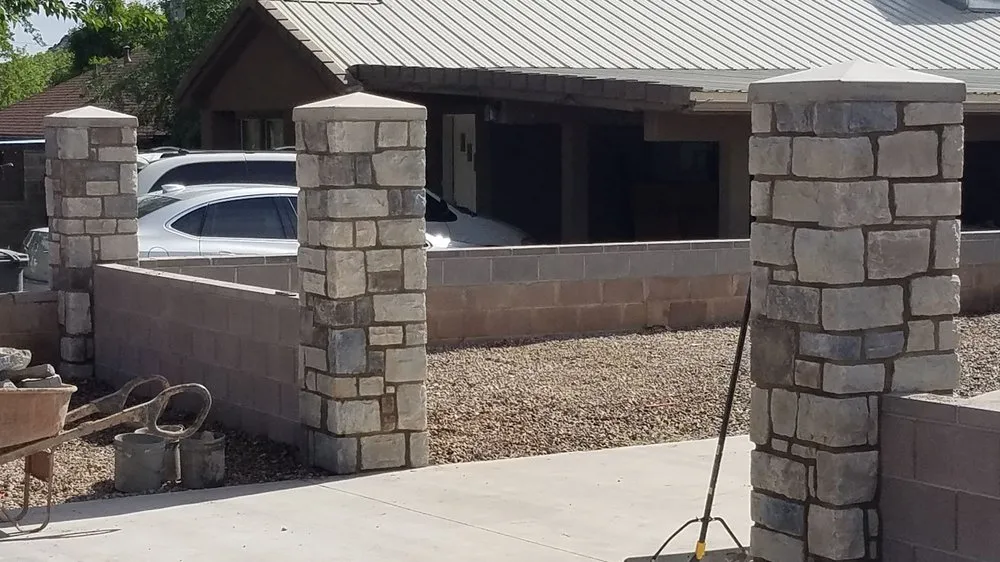 Custom garden landscaping experts serving St. George, UT - A-Jackson Masonry