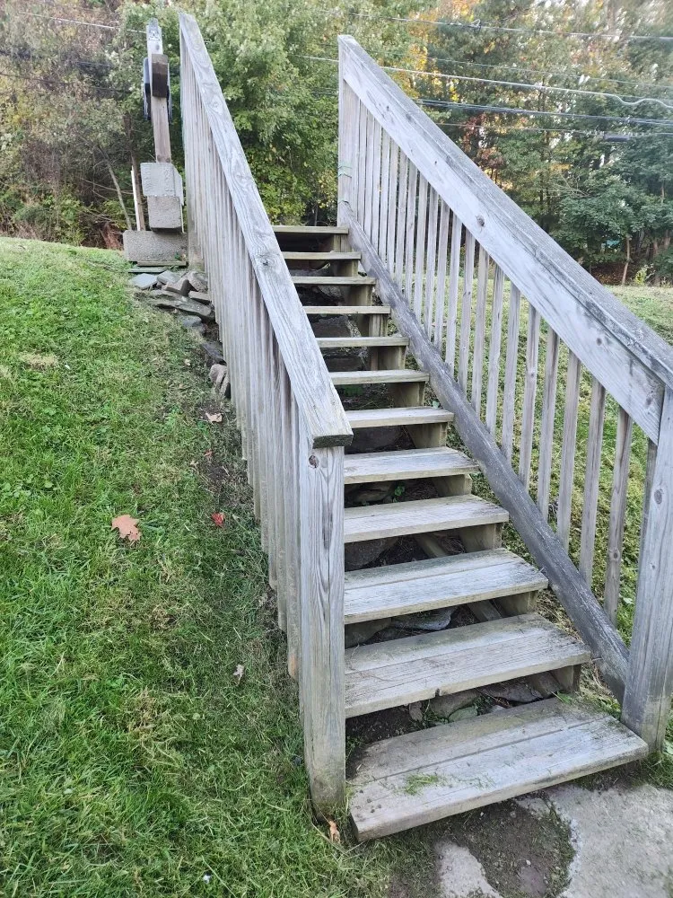 Reliable outdoor landscaping for homes in Dalton, PA by A k Lawn Care