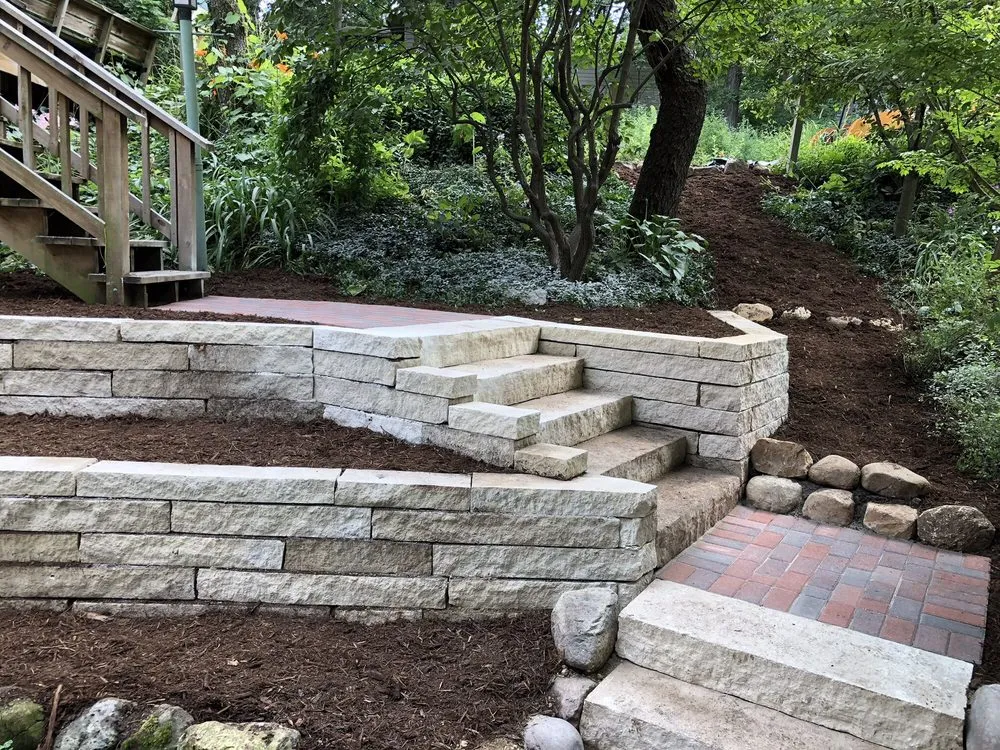 Professional lawn mowing service for beautiful yards in Madison, WI by A. L. Landscaping