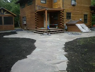 Professional landscape installation with custom design across Bandera, TX - A Landscaping Artist