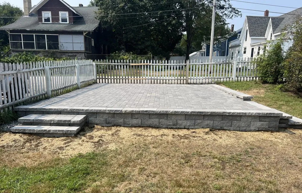 Custom yard cleanup service for residential properties across Biddeford, ME - A+ Landscaping