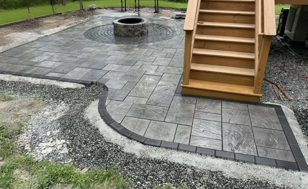 Professional landscape installation in Biddeford, ME - A+ Landscaping