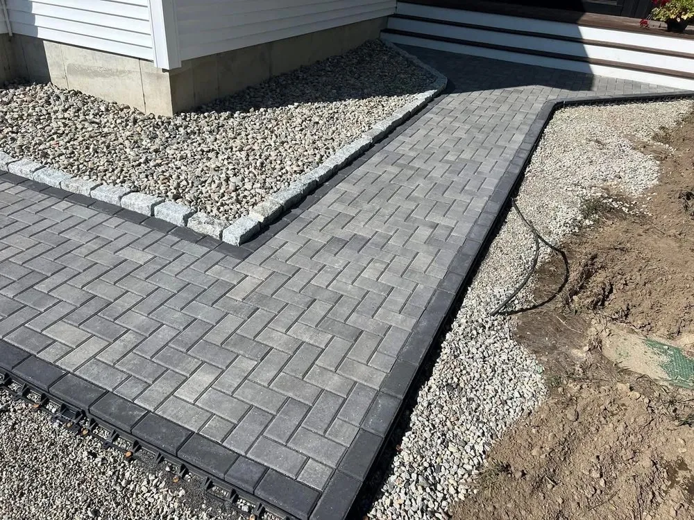 Professional outdoor landscaping for homes in Biddeford, ME by A+ Landscaping