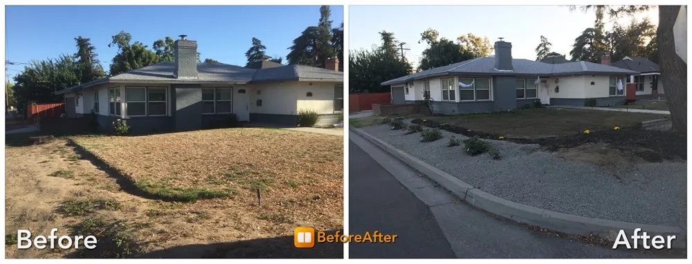 Custom garden landscaping with custom design across Fresno, CA - A Landscaping Co.